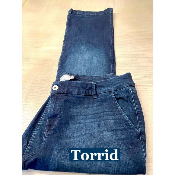 torrid Denim - Torrid, Denim Stretch Blue Jeans Sz 20R